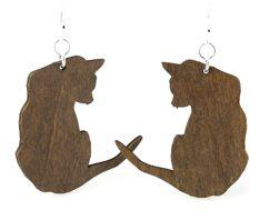 Cat Silhouette Earrings 