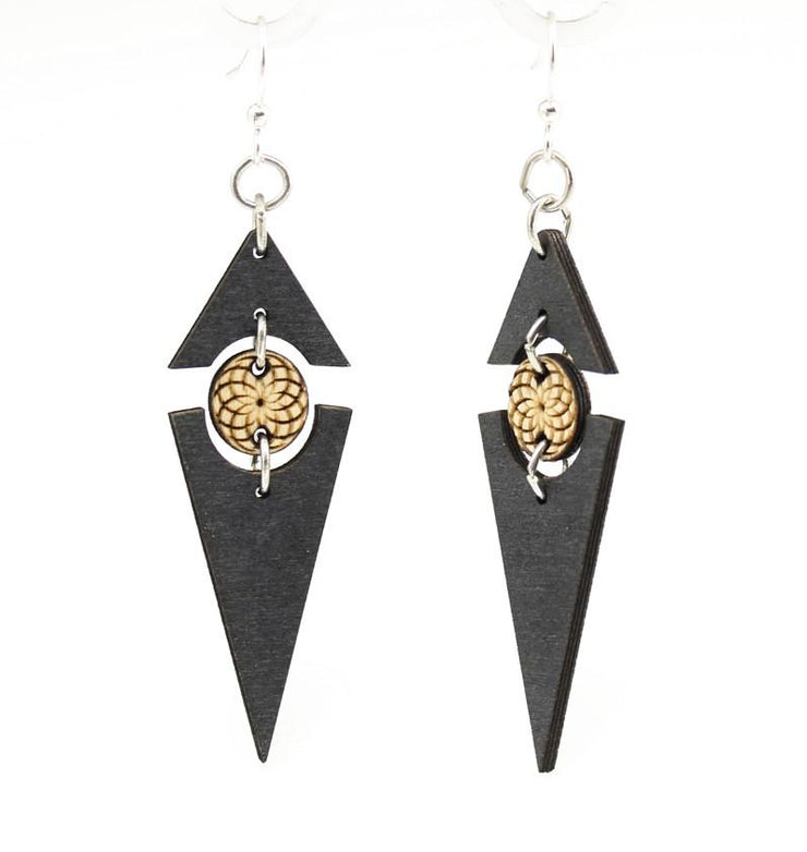 Twilight Triangle Earrings 