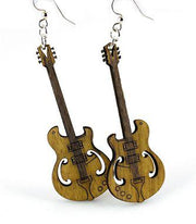 Electric Guitar Earrings # 1162