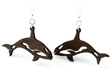 Killer Whale Earrings 