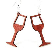 Wine Glass Earrings 