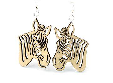 Zebra Earrings 