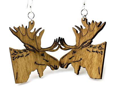 Moose Earrings 