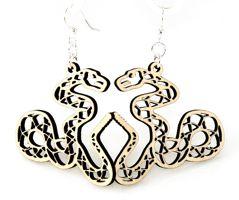 Rattle Snake Earrings 