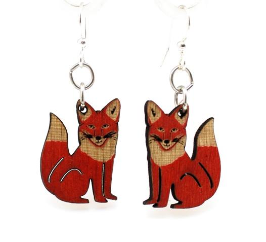 Fox earrings 