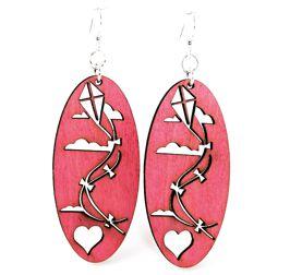 Flying Kite Earrings 
