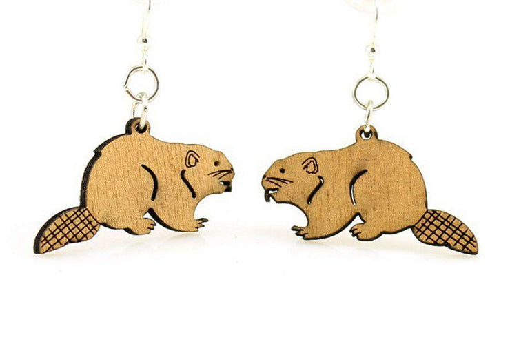 Beaver Earrings 