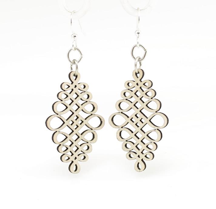 Calligraphy Dangle Earrings 