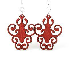 Iron Lamp Design Earrings 