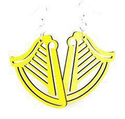 Harp Earrings # 1342