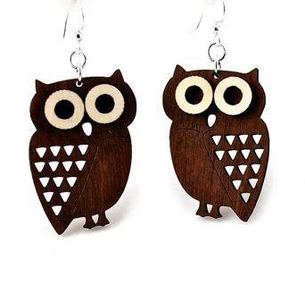 Little Hoot Owl Earrings 