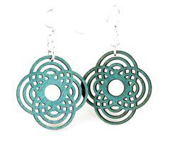 Small Diamond Half Circle Earrings 