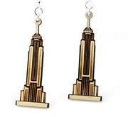Empire State Building Earrings # 1417