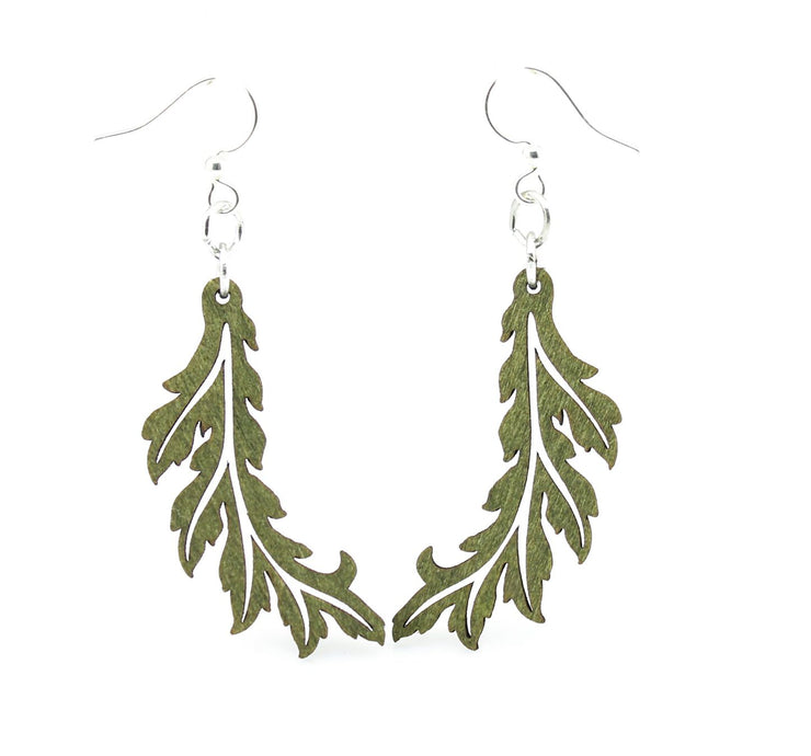 Flowing Leaf Earrings 