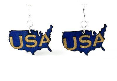 USA Country Earrings