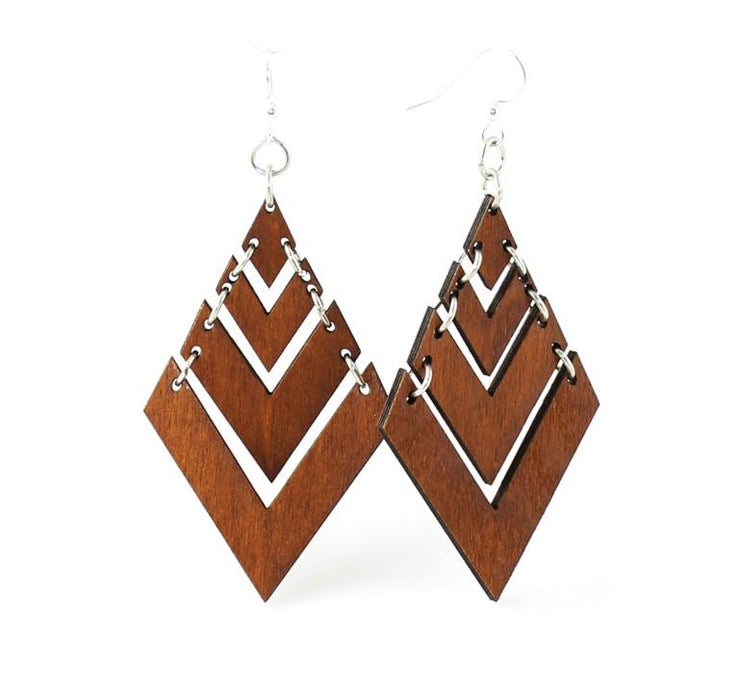 Fountain Pyramid Earrings 