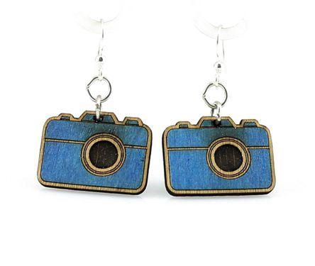 Small Camera Earrings 