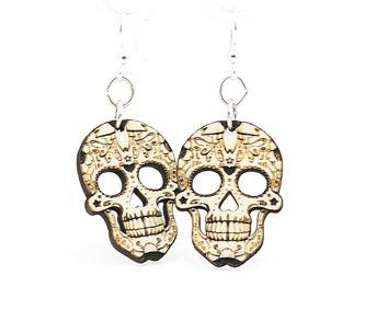 Blossom Sugar Skulls Earrings 