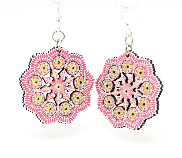 Spring Mandala Earrings 