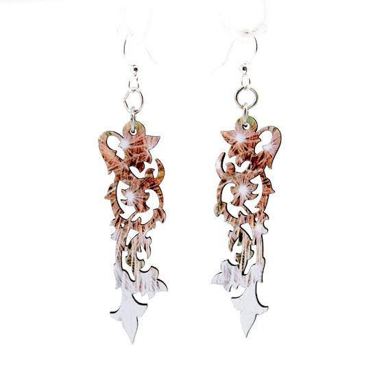 Dipped Vine Dandy Lion Earrings 