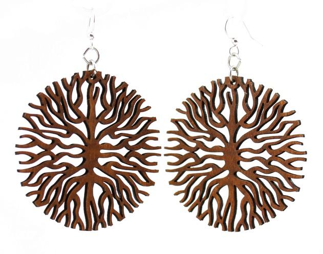 Below the Root Earrings 