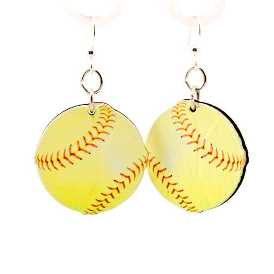 Softball Earrings 