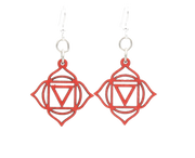 Muladhara Chakra Earrings #1636