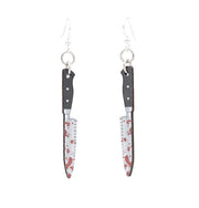 Halloween Chef's Knife Earrings #1662