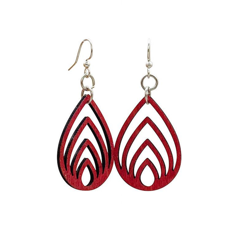 Layered Drop Earrings 