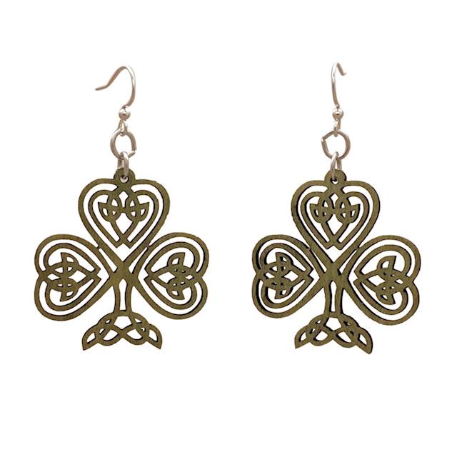 Celtic Shamrock Earrings 