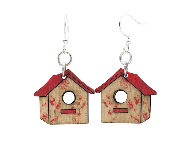 Bird House Blossom Earrings 