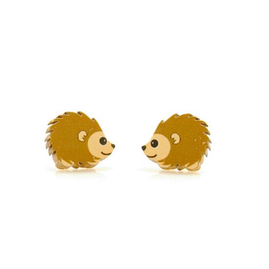 Hedgehog Stud Earrings 