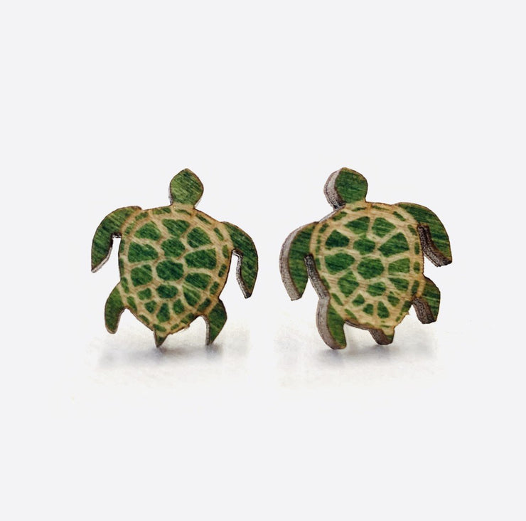 Turtle Stud Earrings 