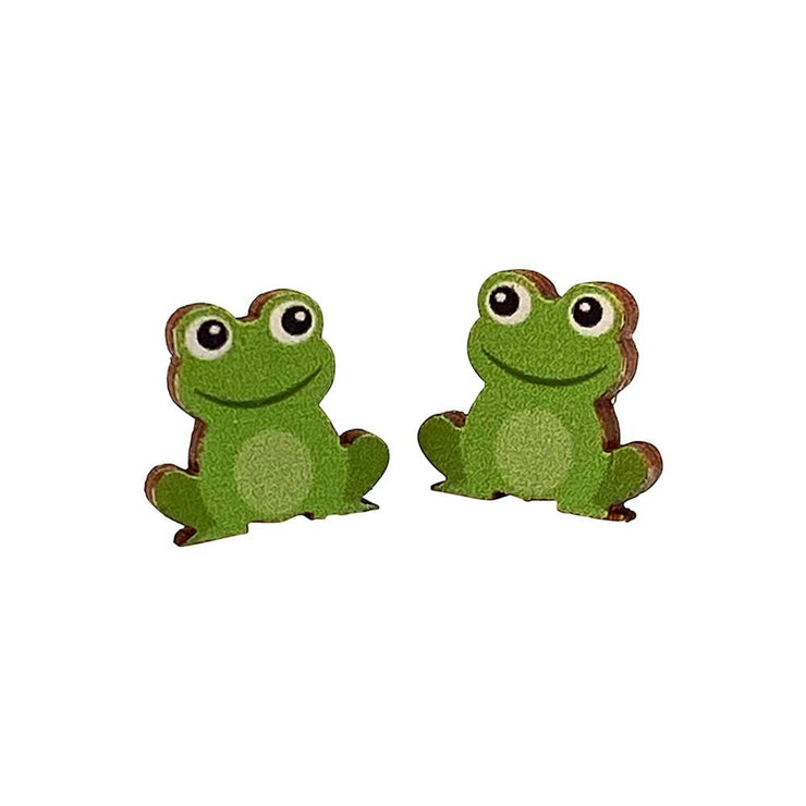 Frog Stud Earrings 