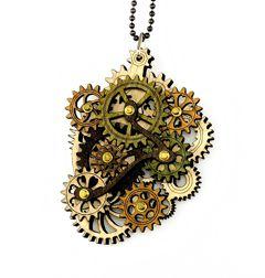 Kinetic Main Gear Necklace 6001F