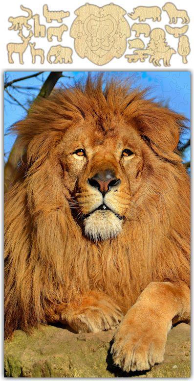 Whimsical Lion Jigsaw Puzzle 