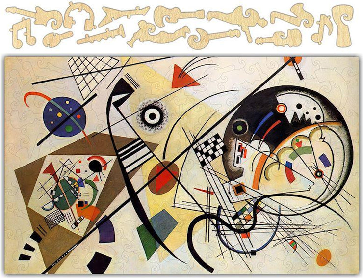 Musical Themed Kandinsky Jigsaw Puzzle 