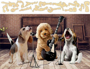 Puppy Band Jigsaw Puzzle #6737