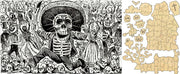 Calaveras Oaxaquena Whimsical Puzzle