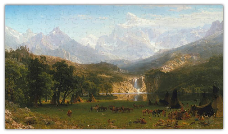 Albert Bierstadt: The Rocky Mountains Puzzle