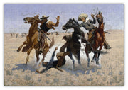 Frederic Remington: Aiding a Comrade Puzzle