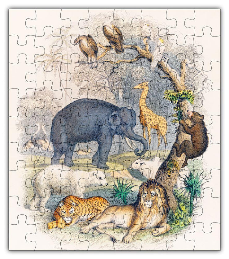 Zoo Animal Puzzle 