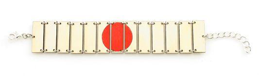 Japanese Flag Bracelet 