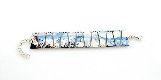Snow Capped Mountain Bracelet 