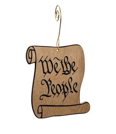 We the People Ornament 