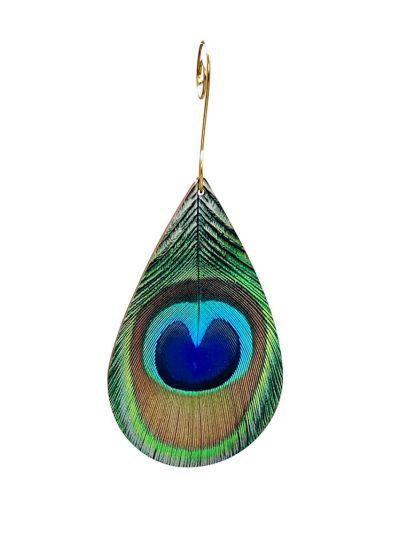 Peacock Feather Ornament 