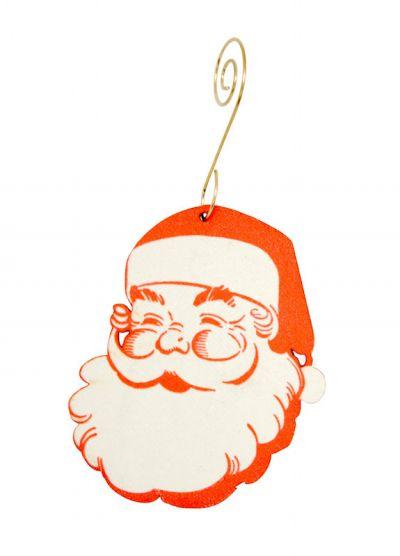 Vintage Santa Ornament 