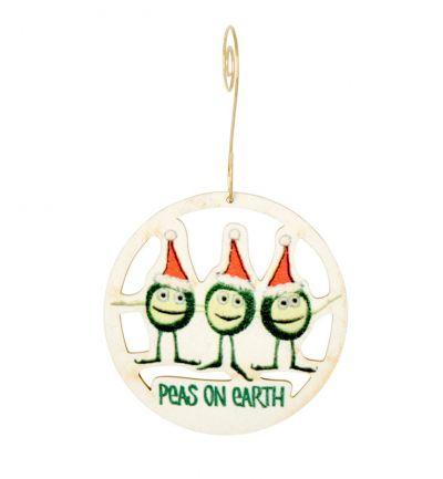 Peas on Earth Ornament 