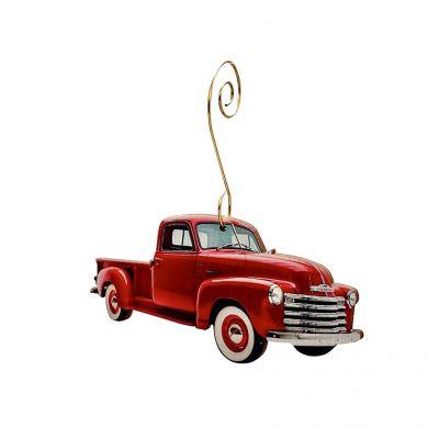 Classic Red Truck Ornament 