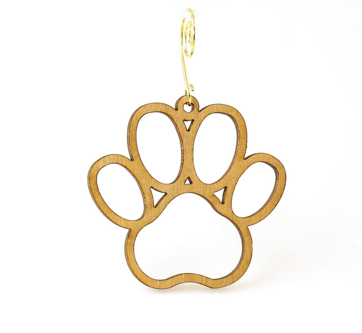 Dog Paw Ornament 